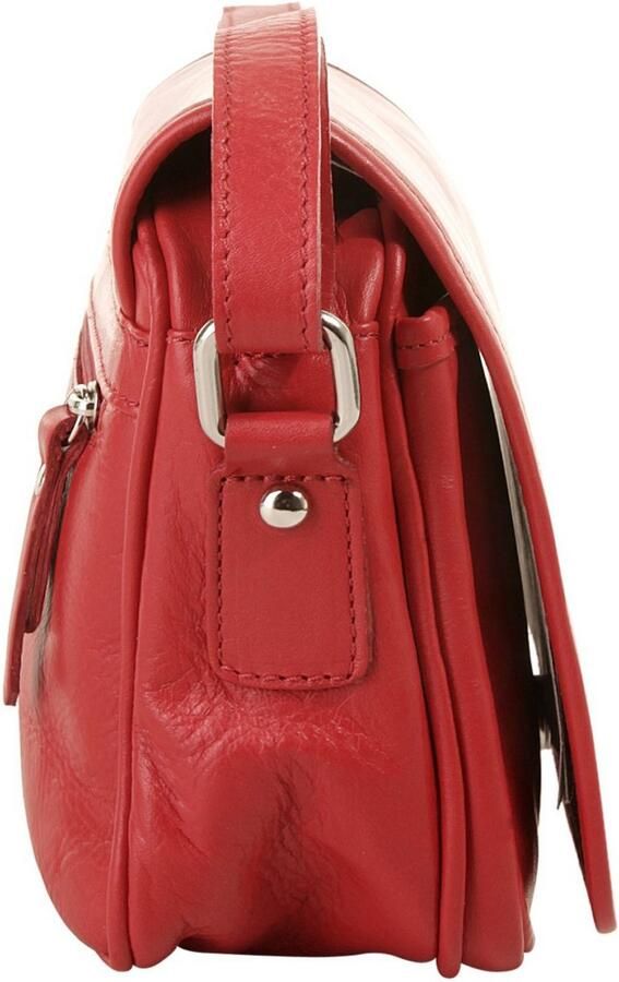 Sa tha Look Schoudertas echt leer made in italy - Foto 4