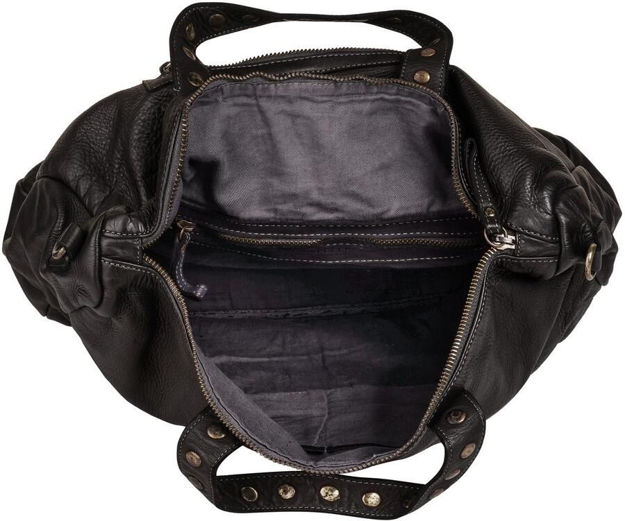 Sa tha Look Schoudertas echt leer made in italy - Foto 3