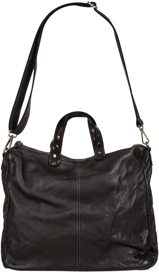 Sa tha Look Schoudertas echt leer made in italy - Foto 5