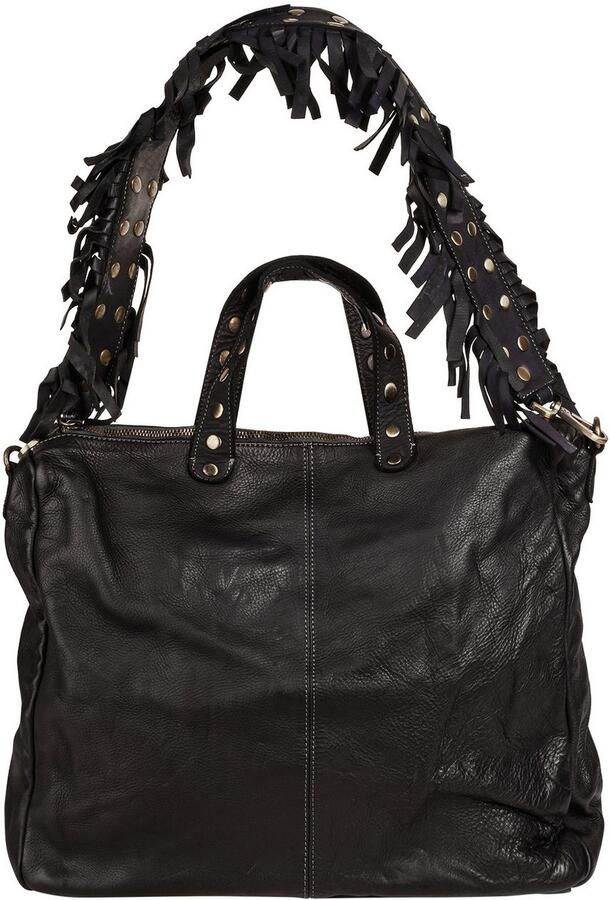 Sa tha Look Schoudertas echt leer made in italy - Foto 4