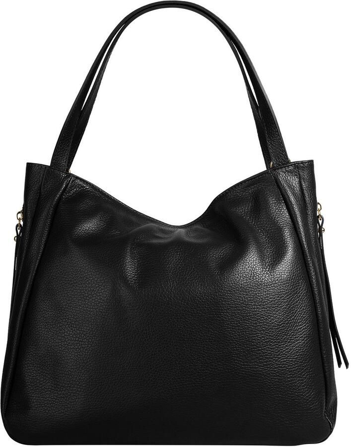 Sa tha Look Schoudertas echt leer made in italy - Foto 2