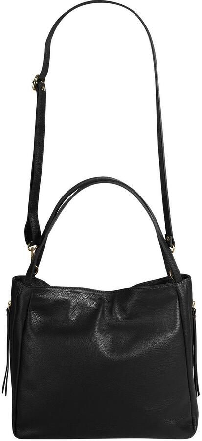 Sa tha Look Schoudertas echt leer made in italy - Foto 4