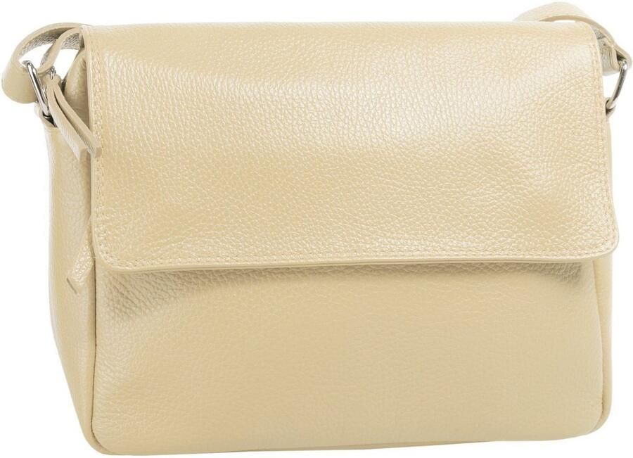 Sa tha Look Schoudertas echt leer made in italy - Foto 4