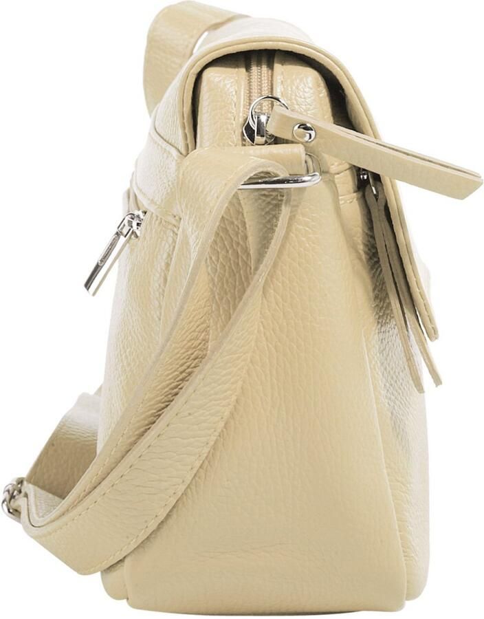 Sa tha Look Schoudertas echt leer made in italy - Foto 2