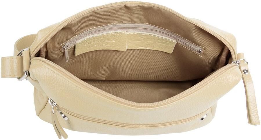 Sa tha Look Schoudertas echt leer made in italy - Foto 6