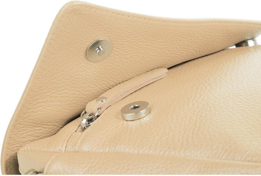 Sa tha Look Schoudertas echt leer made in italy - Foto 5