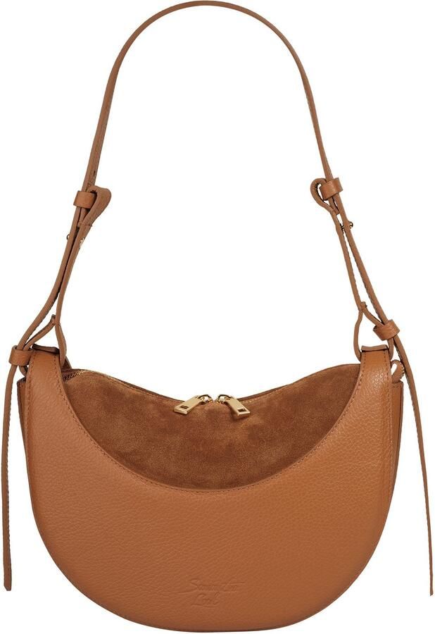 Sa tha Look Schoudertas echt leer made in italy - Foto 5