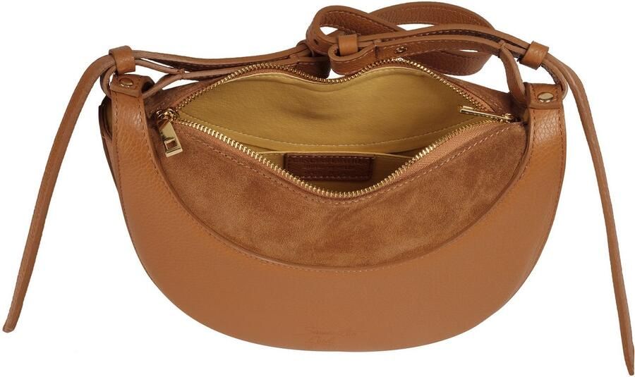 Sa tha Look Schoudertas echt leer made in italy - Foto 2