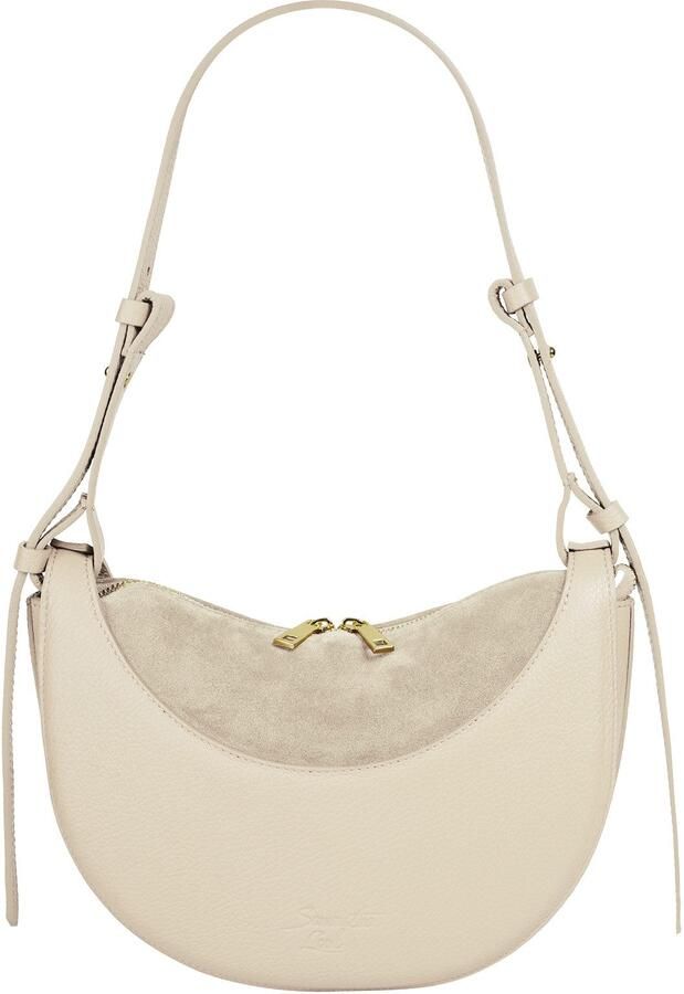 Sa tha Look Schoudertas echt leer made in italy - Foto 5