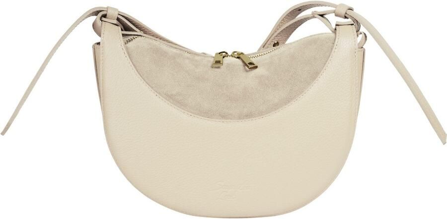 Sa tha Look Schoudertas echt leer made in italy - Foto 3