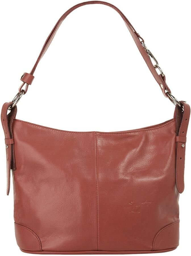 Sa tha Look Schoudertas echt leer made in italy - Foto 2