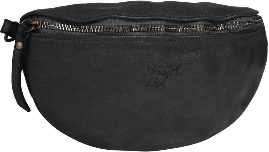 Sa tha Look Schoudertas echt leer made in italy - Foto 2