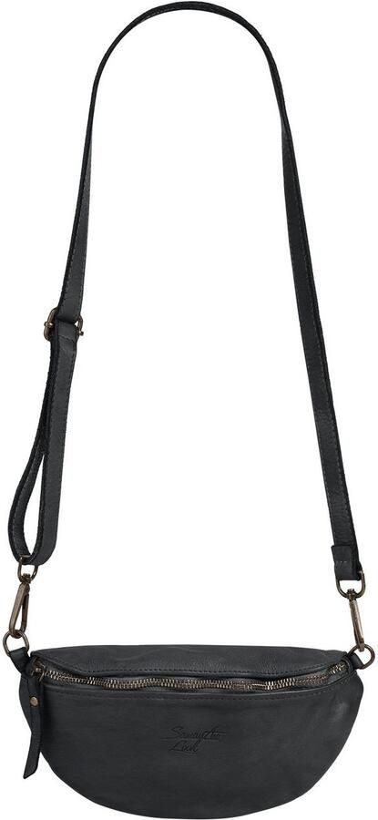 Sa tha Look Schoudertas echt leer made in italy - Foto 5