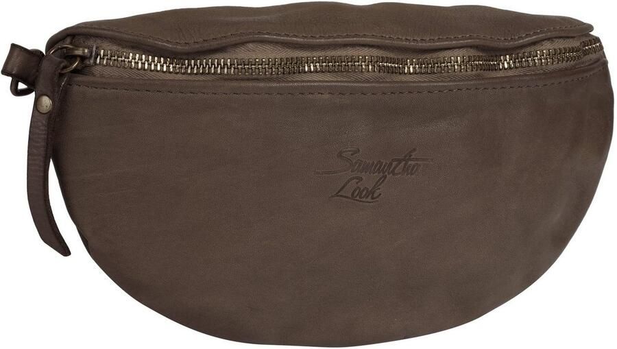 Sa tha Look Schoudertas echt leer made in italy - Foto 2