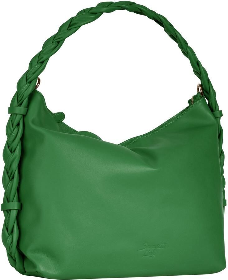 Sa tha Look Schoudertas echt leer made in italy - Foto 5