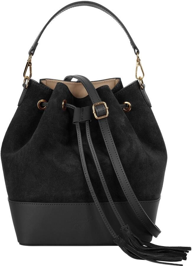 Sa tha Look Schoudertas echt leer made in italy - Foto 6