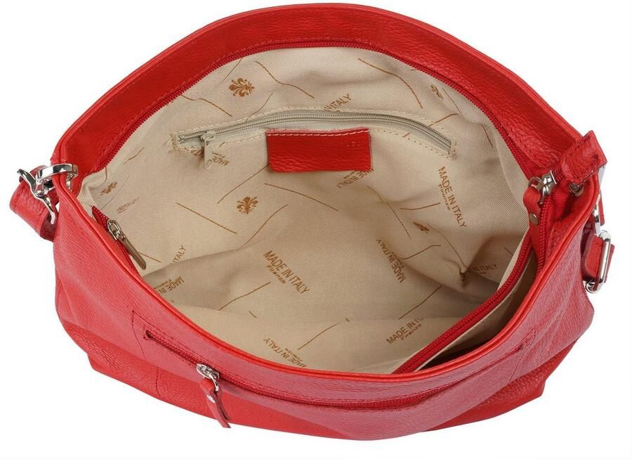 Sa tha Look Schoudertas echt leer made in italy - Foto 2