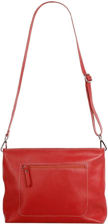 Sa tha Look Schoudertas echt leer made in italy - Foto 4