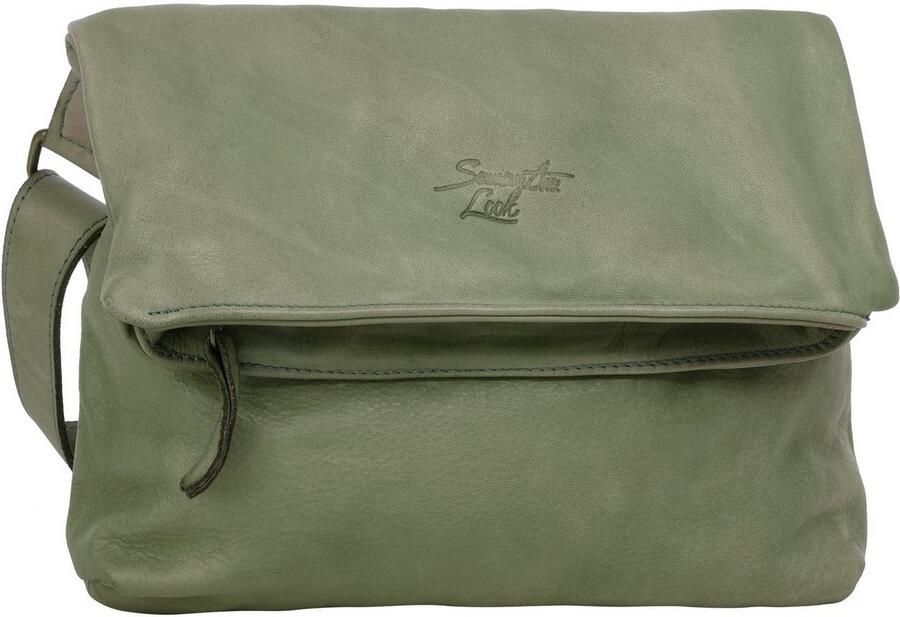 Sa tha Look Schoudertas echt leer made in italy - Foto 6