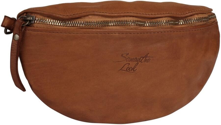 Sa tha Look Schoudertas echt leer made in italy - Foto 2