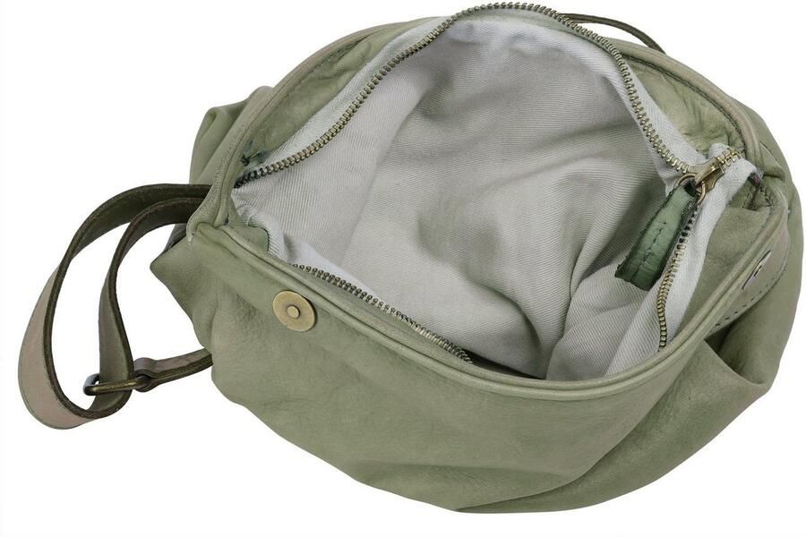 Sa tha Look Schoudertas echt leer made in italy - Foto 4