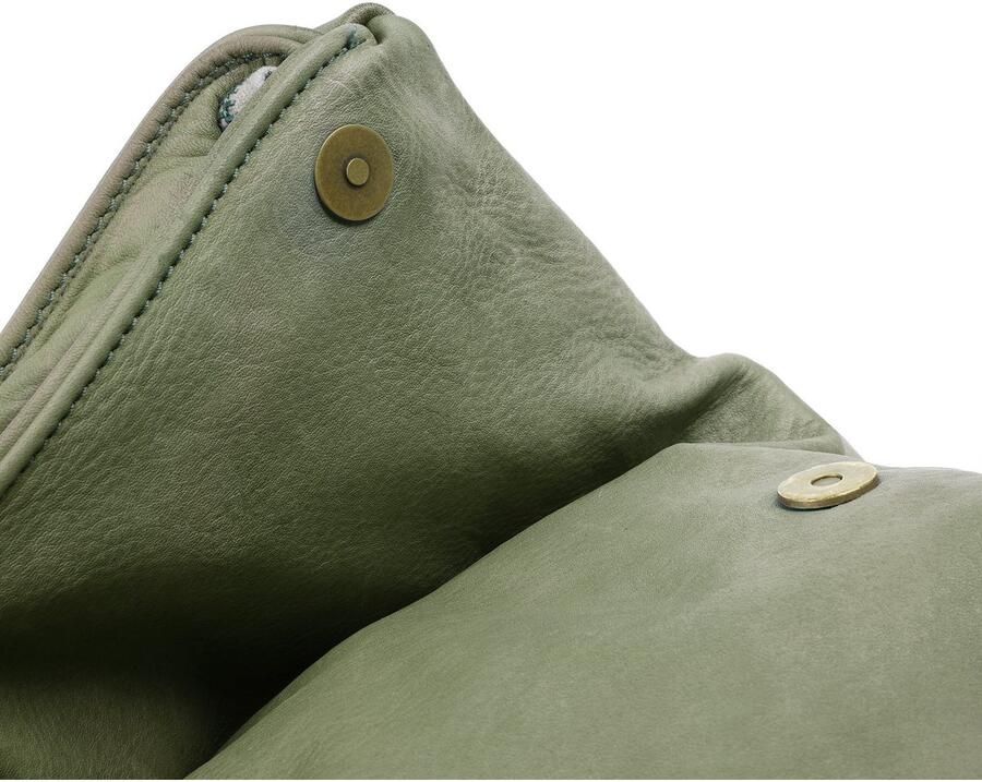 Sa tha Look Schoudertas echt leer made in italy