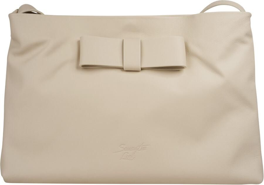 Sa tha Look Schoudertas echt leer made in italy - Foto 5