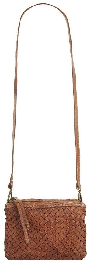 Sa tha Look Schoudertas echt leer made in italy - Foto 8