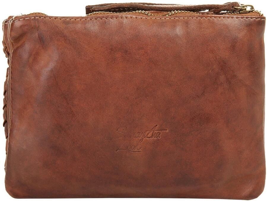 Sa tha Look Schoudertas echt leer made in italy - Foto 5