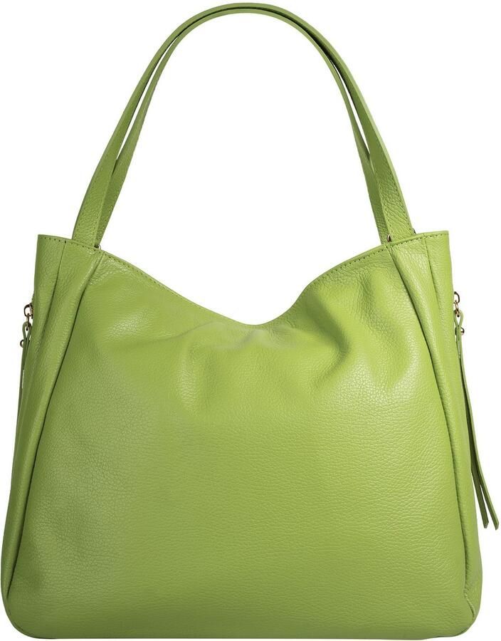 Sa tha Look Schoudertas echt leer made in italy - Foto 2