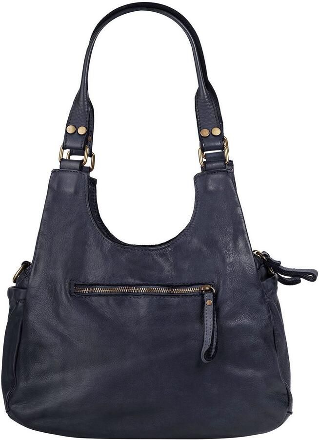 Sa tha Look Schoudertas echt leer made in italy - Foto 7