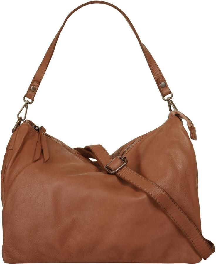 Sa tha Look Schoudertas echt leer made in italy - Foto 2