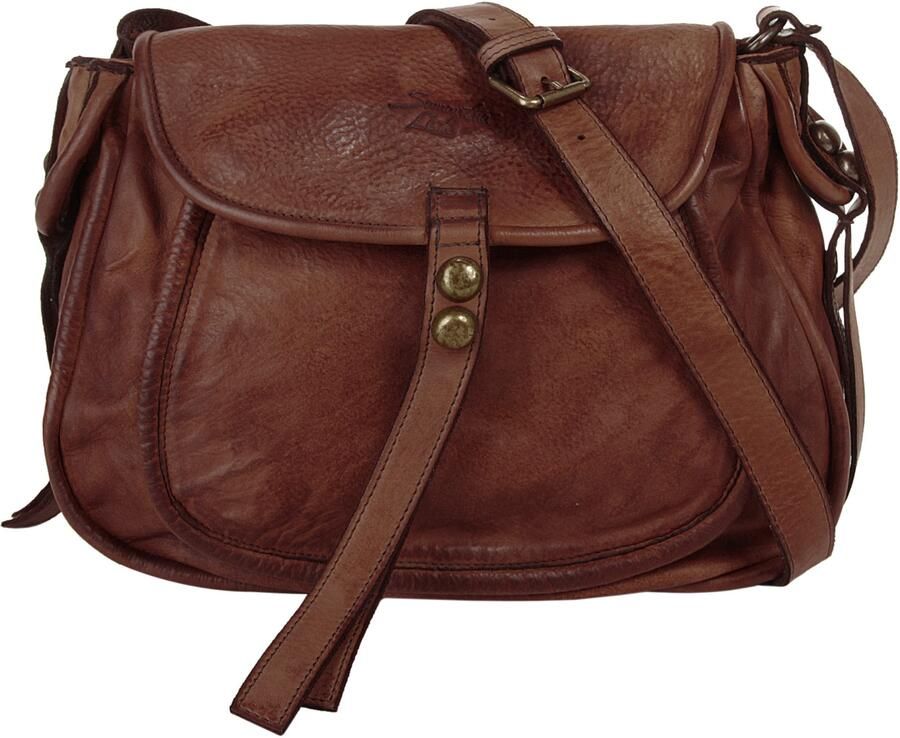 Sa tha Look Schoudertas echt leer made in italy - Foto 6