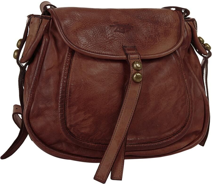 Sa tha Look Schoudertas echt leer made in italy - Foto 2