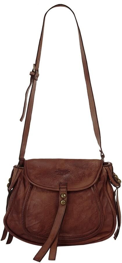 Sa tha Look Schoudertas echt leer made in italy - Foto 4