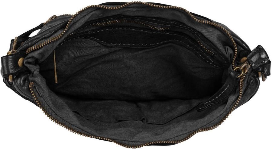 Sa tha Look Schoudertas echt leer made in italy - Foto 2