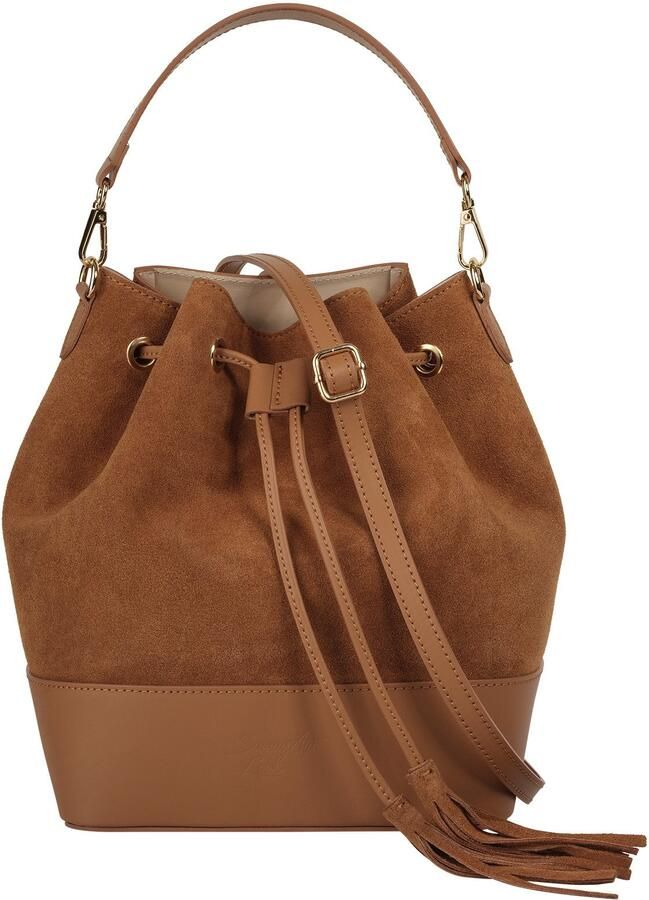 Sa tha Look Schoudertas echt leer made in italy - Foto 6