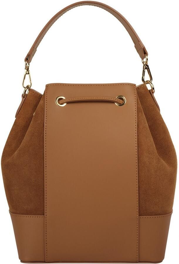 Sa tha Look Schoudertas echt leer made in italy - Foto 2