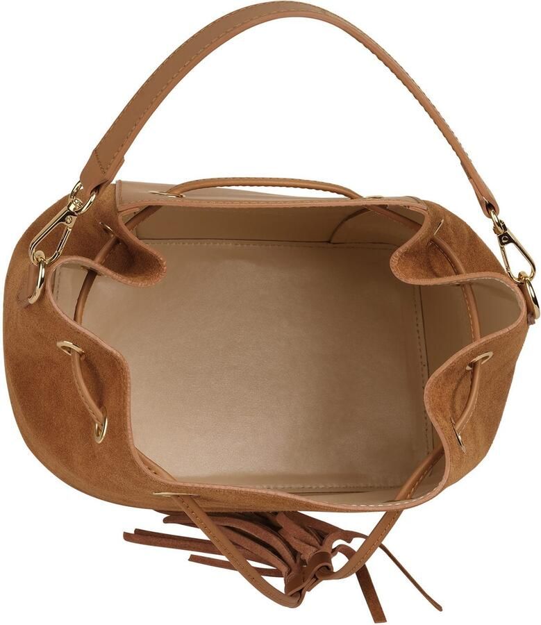 Sa tha Look Schoudertas echt leer made in italy