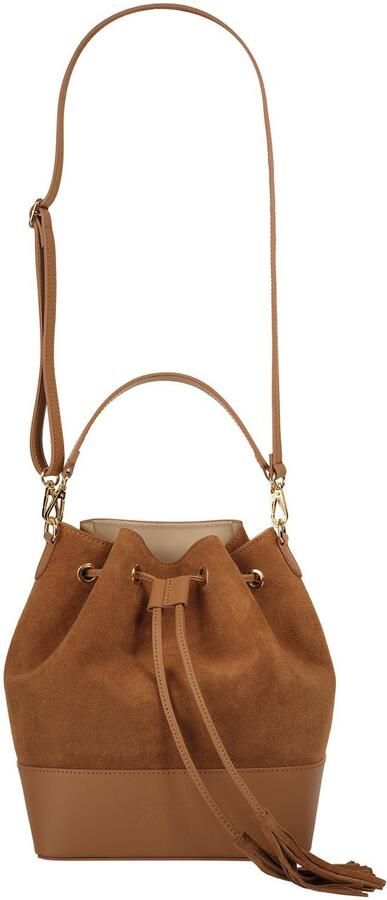 Sa tha Look Schoudertas echt leer made in italy - Foto 4