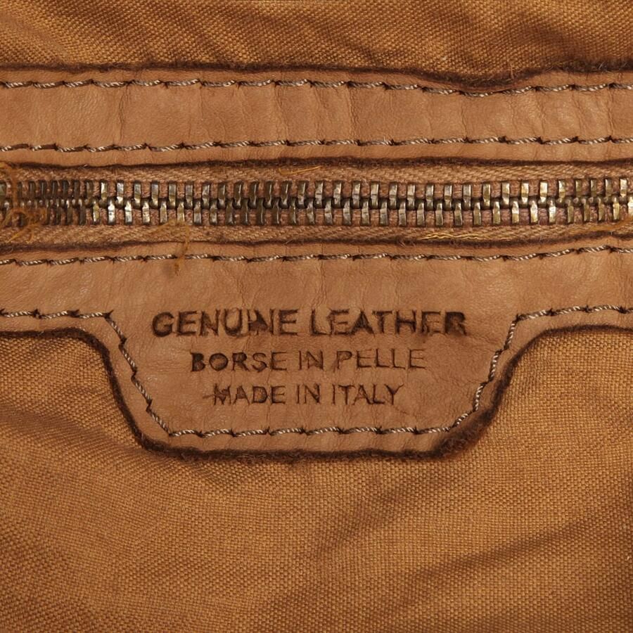 Sa tha Look Schoudertas echt leer made in italy