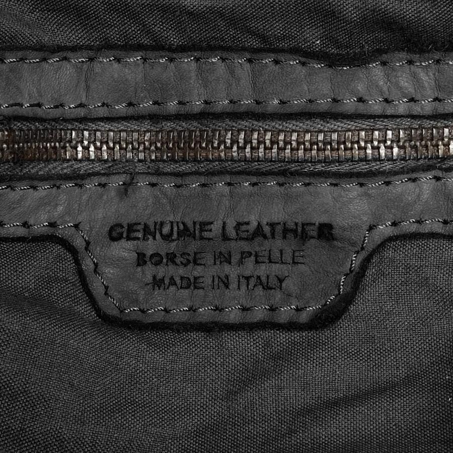 Sa tha Look Schoudertas echt leer made in italy
