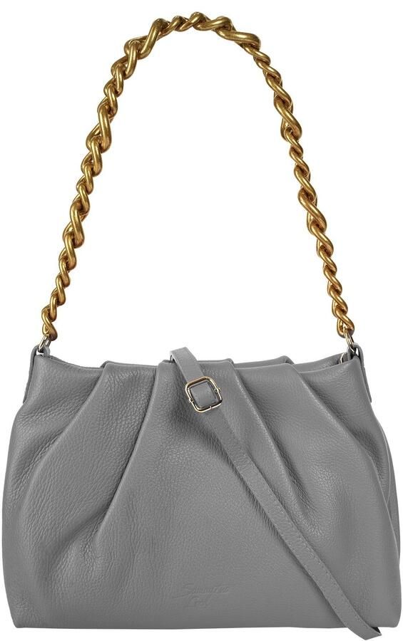 Sa tha Look Schoudertas echt leer made in italy - Foto 2