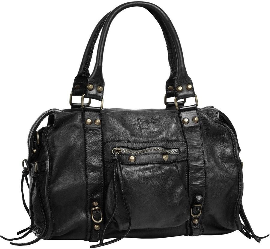 Sa tha Look Shopper echt leer made in italy (1-delig) - Foto 2