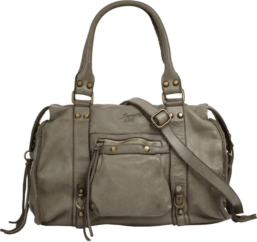 Sa tha Look Shopper echt leer made in italy (1-delig) - Foto 7