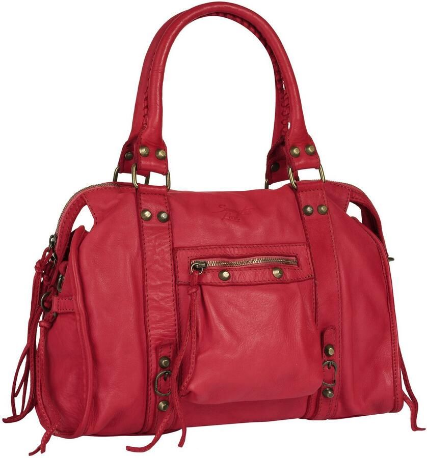 Sa tha Look Shopper echt leer made in italy (1-delig) - Foto 2