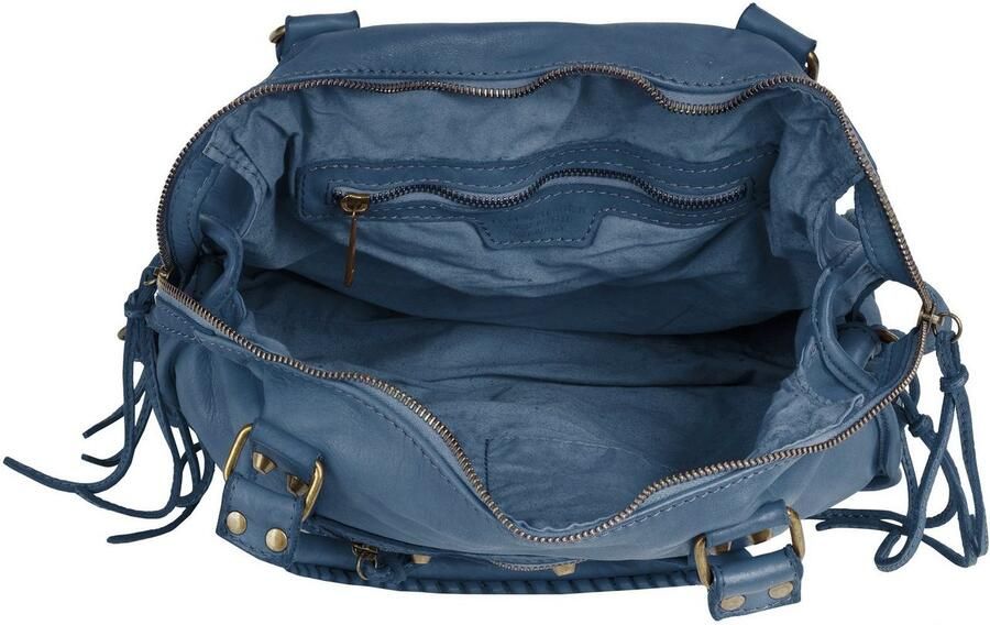 Sa tha Look Shopper echt leer made in italy (1-delig) - Foto 4