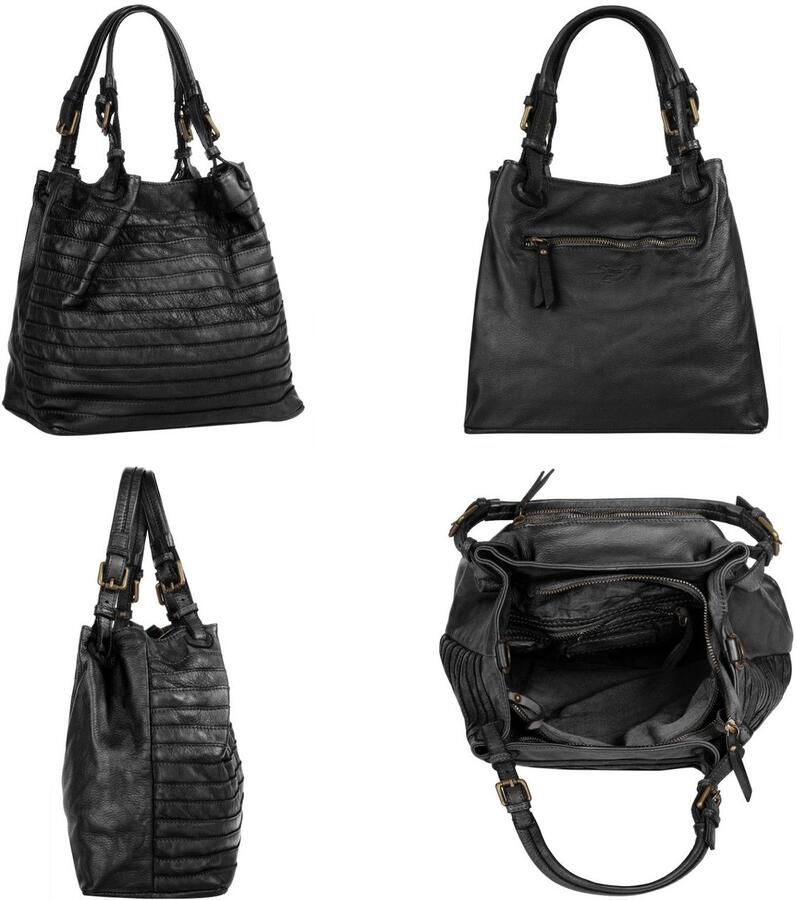 Sa tha Look Shopper echt leer made in italy