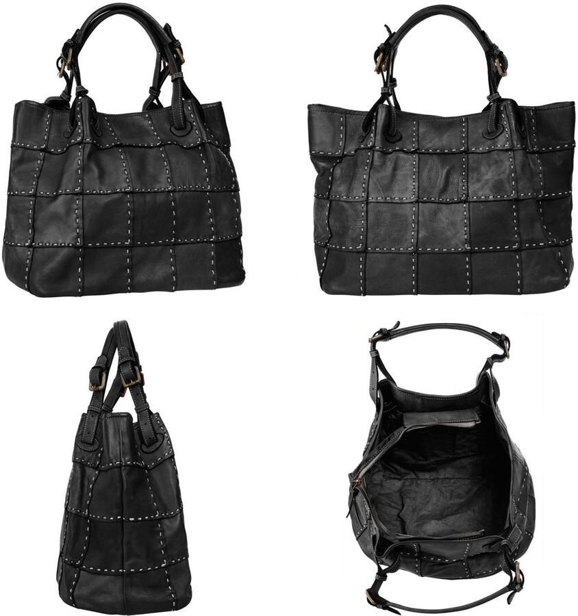 Sa tha Look Shopper echt leer made in italy