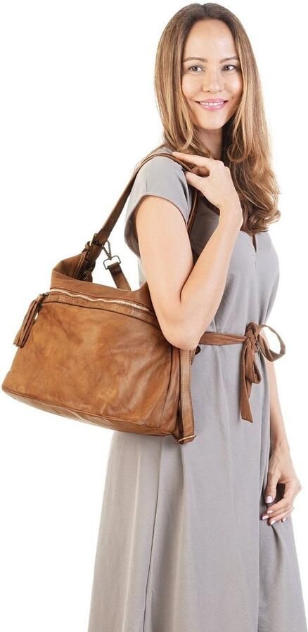 Sa tha Look Shopper echt leer made in italy - Foto 4